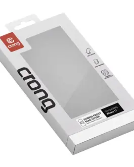 Alternative view of CRONG Case MagSafe iPhone 17 черен hybrid