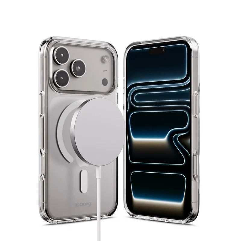 CRONG Case MagSafe iPhone 17 Pro прозрачен