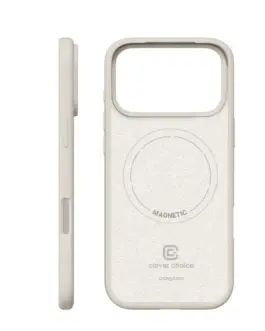 Alternative view of CRONG Case MagSafe iPhone 17 Pro stony бежов