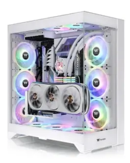 Alternative view of Thermaltake Mid Tower Chassis CTE E660 MX TG - Snow