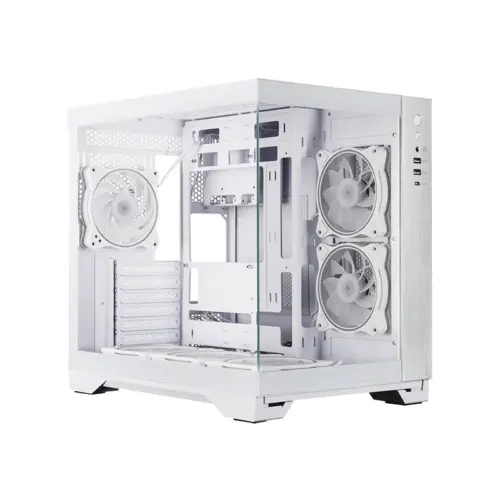 Alternative view of Chieftec кутия за компютър VISIO GM-30W-T G-OP 6xfans ARGB бял