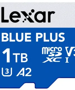Alternative view of Lexar памет card microSD card 1TB C10 A2 U3 V30 170MB/s син Plus