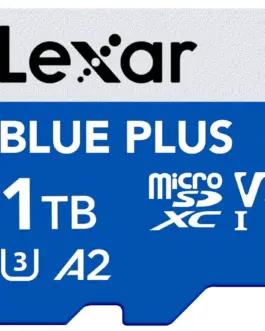 Alternative view of Lexar памет card microSD card 1TB C10 A2 U3 V30 170MB/s син Plus