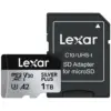Lexar памет card microSD 1TB C10 A2 U3 V30 205/150MB/s Silver Plus