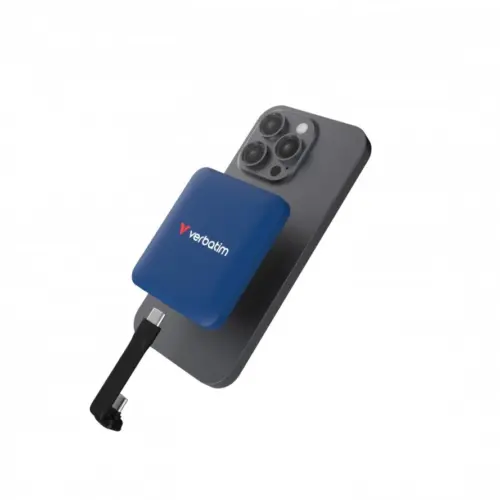 Alternative view of Verbatim SnapBack Magnetic SSD син MagSave 2TB