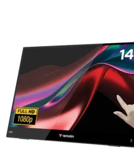 Alternative view of Verbatim Portable Touchscreen монитор 14 Full HD 60Hz