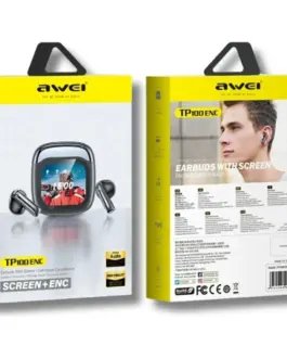 Alternative view of AWEI Bluetooth слушалки TP100 ENC 5.4 LCD черен