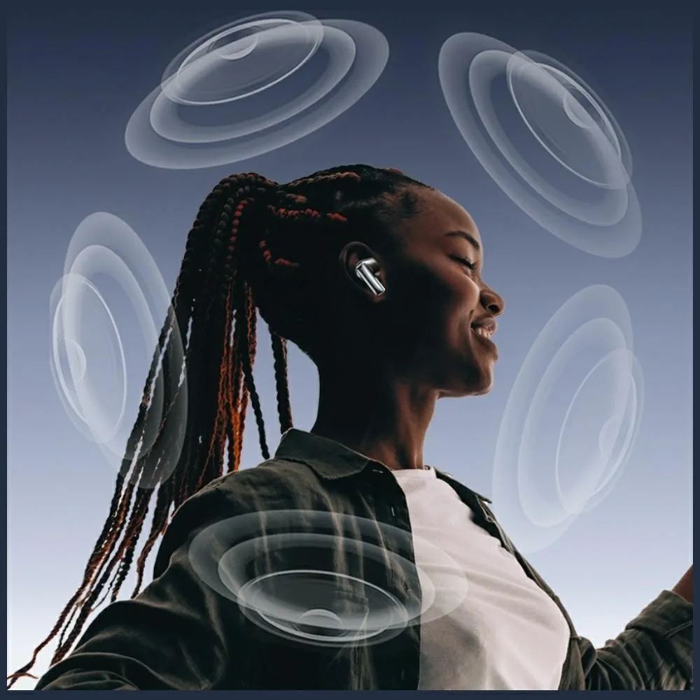 AWEI Bluetooth слушалки TP100 ENC 5.4 LCD черен - Image 3