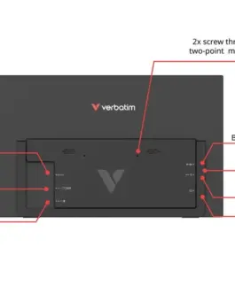 Alternative view of Verbatim Portable монитор Light 15,6 Full HD 60Hz