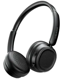 USAMS Bluetooth слушалки 5.3 SR01 ANC черен