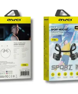 Alternative view of AWEI Bluetooth слушалки E1BL sport черен