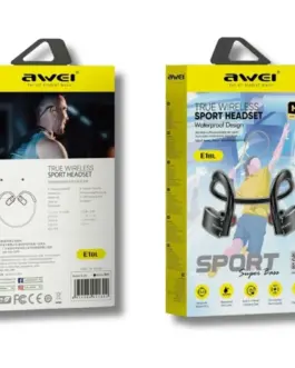 Alternative view of AWEI Bluetooth слушалки E1BL sport черен