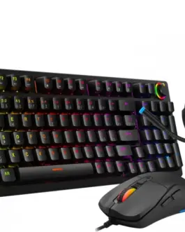 YENKEE Set gaiming YGS 03 3w1 keyboardmouseheadphon