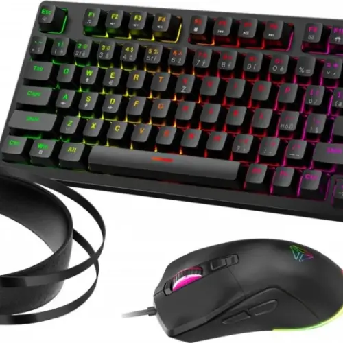 Alternative view of YENKEE Set gaiming YGS 03 3w1 keyboard,mouse,headphon