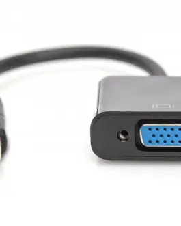 Alternative view of Digitus адаптер DisplayPort do VGA, DP/HD15 M/F, 0.15cm
