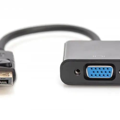 Alternative view of Digitus адаптер DisplayPort do VGA, DP/HD15 M/F, 0.15cm