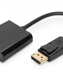 Digitus адаптер DisplayPort do VGA DP/HD15 M/F 0.15cm