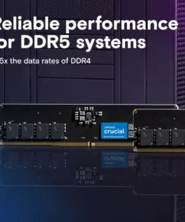 Alternative view of Crucial памет DDR5 32GB/5600 CL46 (16Gbit) Tray