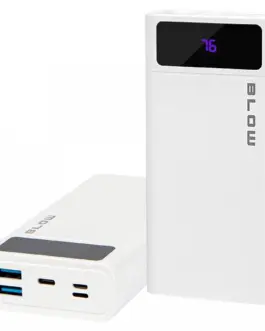 BLOW Blow външна батерия PB20E QC PD 20W 20kmAh LTG бял