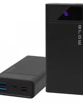 BLOW Blow външна батерия PB20E QC PD 20W 20kmAh LTG черен