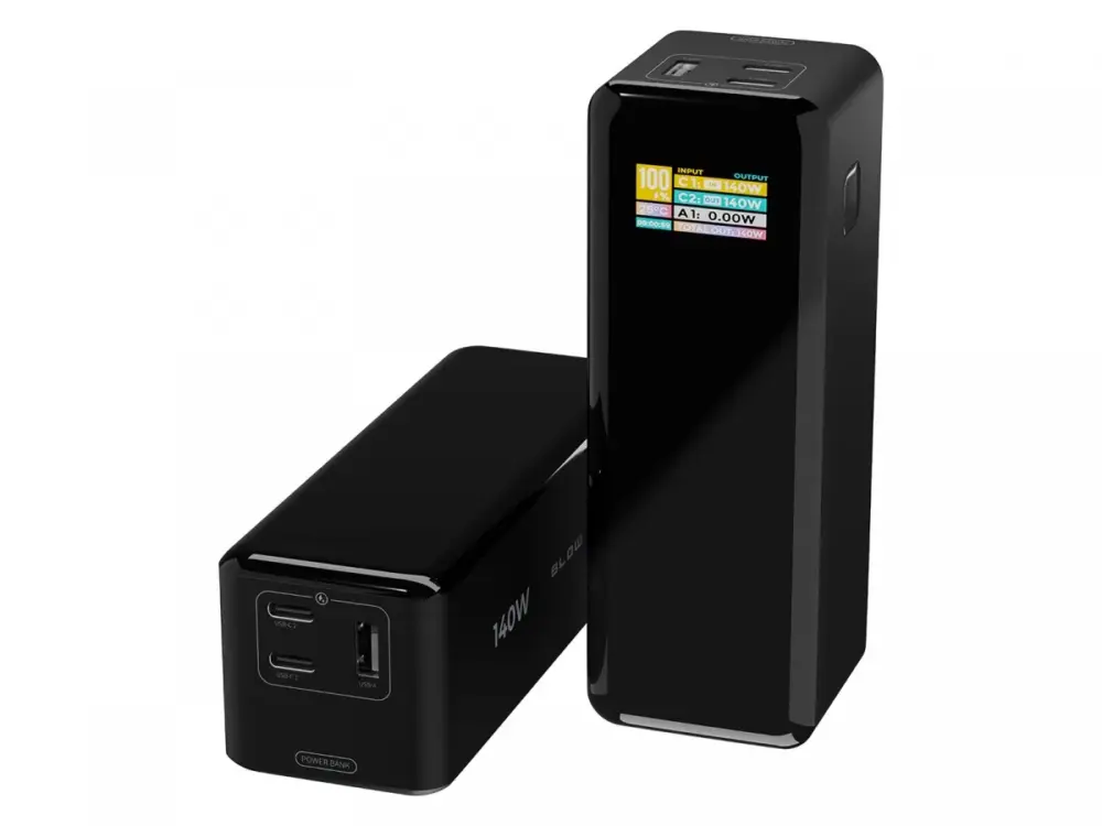 BLOW Blow външна батерия AIR99.9 PD+QC 140W 27KmAh черен