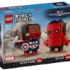 LEGO Bricks BrickHeadz 40668 Captain America & червен Hulk