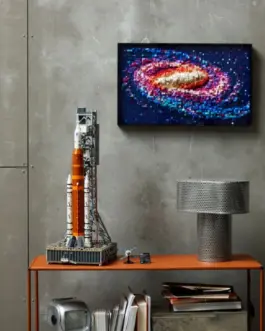 Alternative view of LEGO Bricks Icons 10341 NASA Artemis Space Launch System