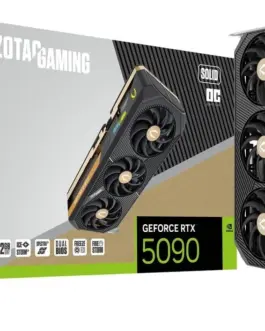 Alternative view of ZOTAC видео карта GeForce RTX 5090 SOLID OC 32GB GDDR7 512bit 3DP/HDMI