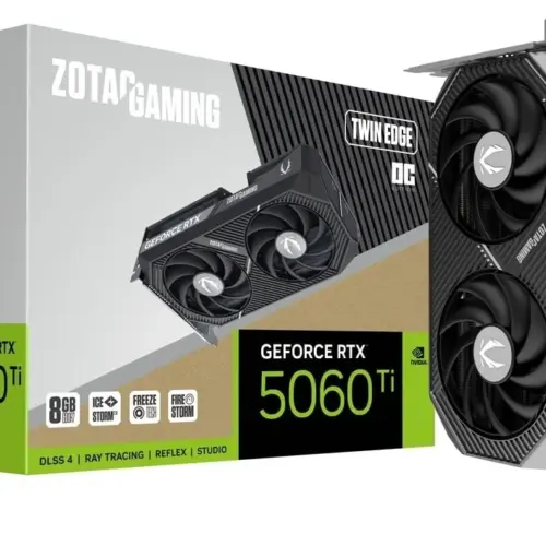ZOTAC видео карта GeForce RTX 5060 Ti 8GB TWIN EDGE OC GDDR7 128bit 3DP/HDMI