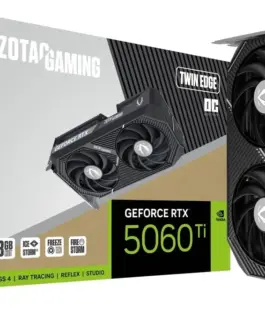 Alternative view of ZOTAC видео карта GeForce RTX 5060 Ti 8GB TWIN EDGE OC GDDR7 128bit 3DP/HDMI