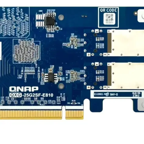 Alternative view of QNAP Network card QXG-25G2SF-E810 2 port 25GbE NIC