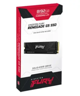 Alternative view of Kingston SSD диск FURY Renegade G5 8TB NVMe5.0 M.2 2280 14800/14000MB/s