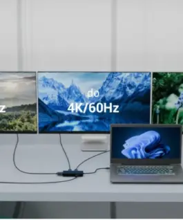 Alternative view of i-tec USB-C Triple 4K HDMI Video адаптер Power Delivery 100W Docking Station