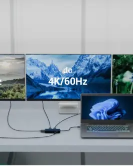 Alternative view of i-tec USB-C Triple 4K HDMI Video адаптер Power Delivery 100W Docking Station