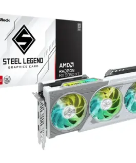 ASRock видео карта Radeon RX 9060 XT STEEL LEGEND 16GB GDDR6 128bit