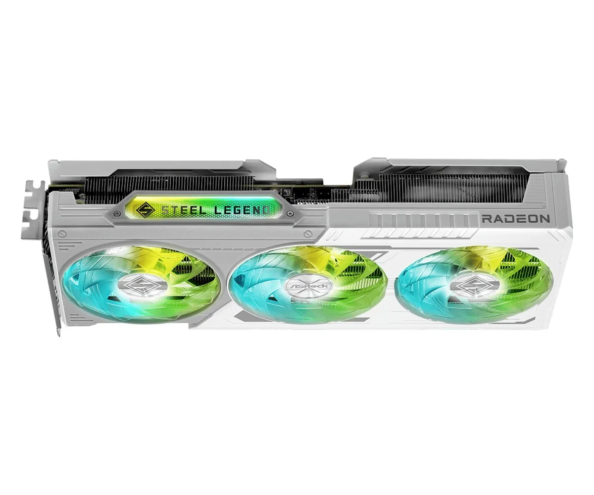 ASRock видео карта Radeon RX 9060 XT STEEL LEGEND 16GB GDDR6 128bit - Image 5