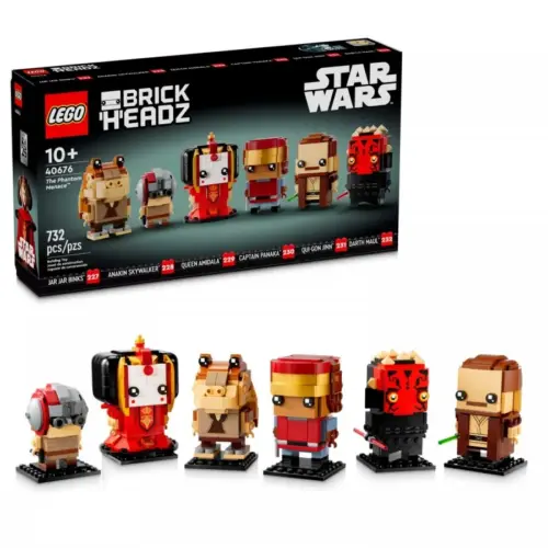 Alternative view of LEGO Bricks BrickHeadz 40676 The Phantom Menace