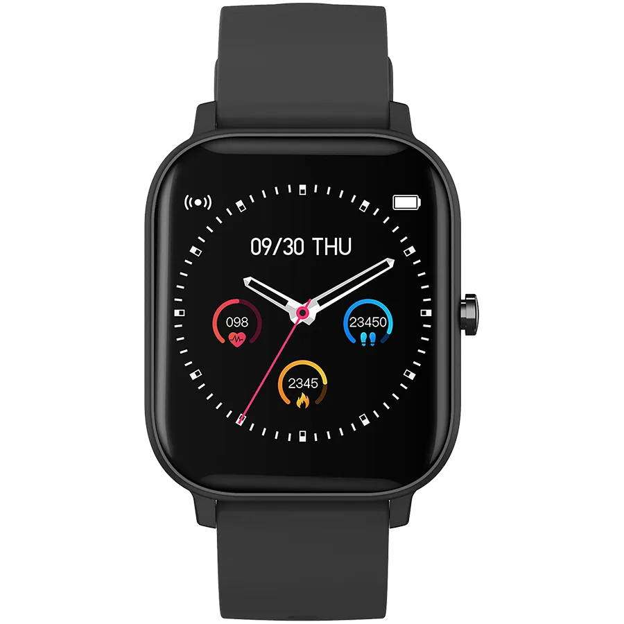 Смарт часовник CANYON Wildberry SW-74, Smart watch, 1.3inches TFT full touch screen, Zinic+plastic body, IP67 waterproof, multi-sport mode, compatibility with iOS and android, black body with black silicon belt, Host: 43*37*9mm, Strap: 230x20mm, 45g - Image 16