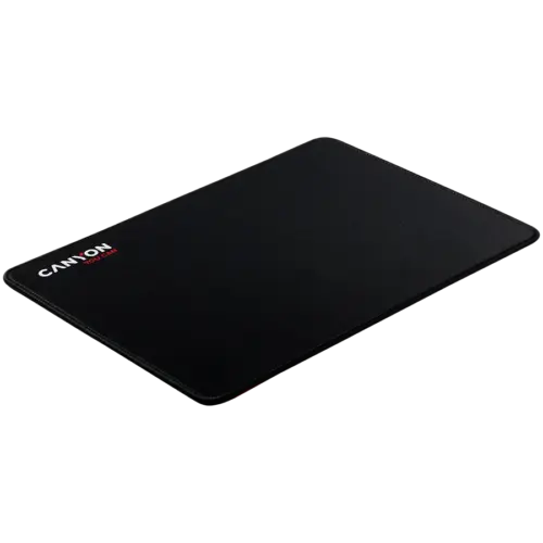 Alternative view of CANYON MP-4, Mouse pad,350X250X3MM,Multipandex,fully black with our logo (non gaming),blister cardboard