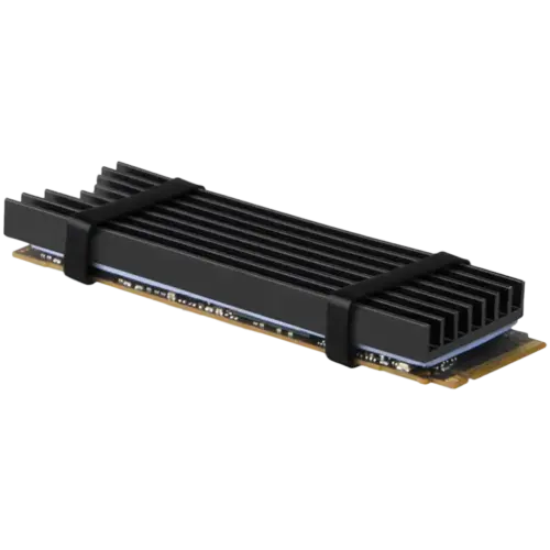 Охладител за процесор Охладител AXAGON CLR-M2L6 passive - M.2 SSD 80mm SSD ALU body silicone thermal pads height