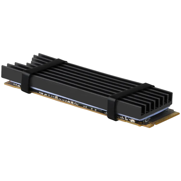 Охладител за процесор Охладител AXAGON CLR-M2L6 passive - M.2 SSD 80mm SSD ALU body silicone thermal pads height