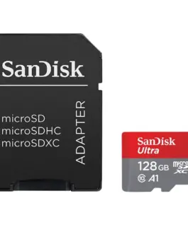 Карта памет SanDisk Ultra microSDXC 128GB + SD Adapter 100MB/s Class 10 UHS-I