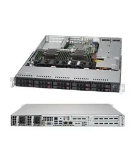Сървър Supermicro 1U 1P 1xIntelXeon 4208 16GB 8 SFF S3108L-H8IR-16DD 1xSSD 480GB SATA 2x1Gb 2x750W 3YRS