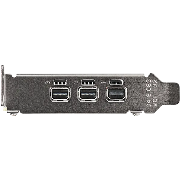 Видео карта PNY NVIDIA T400 2 GB GDDR6, 64-bit, PCIEx16 3.0, mini DP 1.4 x3, Active cooling, LP, Bulk - Image 27