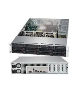 Сървър Supermicro 2U 2P 1xIntelXeon 4210R 2x16GB 8 LFF 1xSSD 480GB SATA 4x4 TB SATA 2x1Gb + IPMI 2x1000W 3YRS
