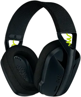 Безжични гейминг слушалки Logitech G435 Lightspeed 981-001050 - черни