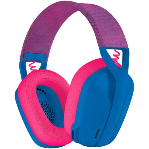 Геймърски слушалки LOGITECH G435 LIGHTSPEED Wireless Gaming Headset - BLUE