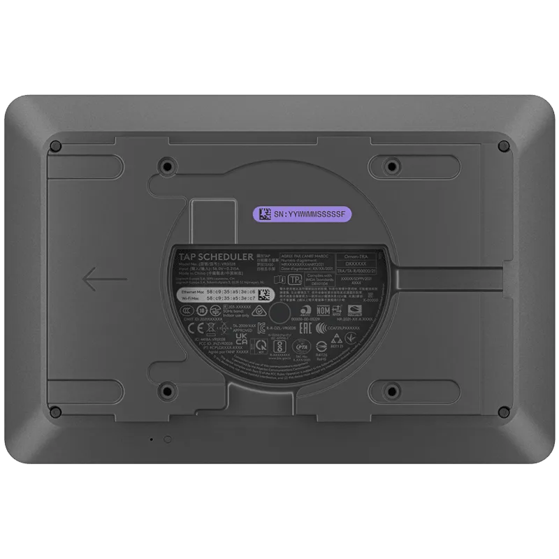 Система за бизнес комуникации LOGITECH Tap Scheduler - GRAPHITE - USB - WW - TOUCH SCREEN - Image 18
