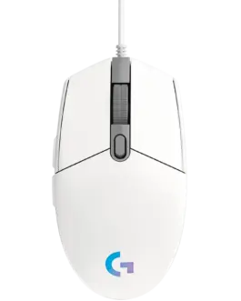Геймърска мишка LOGITECH G102 LIGHTSYNC Corded Gaming Mouse - WHITE - USB - EER