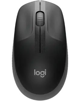 Безжична мишка LOGITECH M190 Wireless Mouse - MID GREY